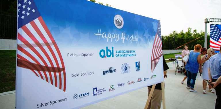 AIMS Albania Sponsors the US Independence Day Celebration AmCham over 700 guests