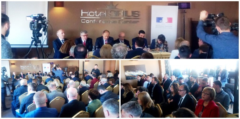 AIMS International Kosovo creation of business links between France in the Economic Symposium in Prishtina creation of business links between France Kosovo Albania