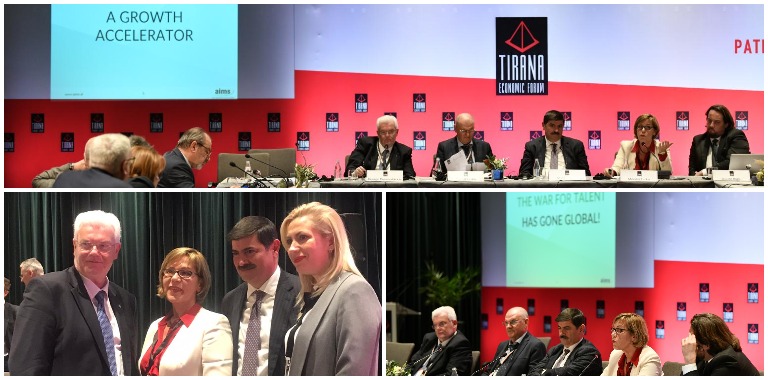 Tirana Economic Forum- Human Capital as a Growth Accelerator Albania focus more on increasing human capacities
