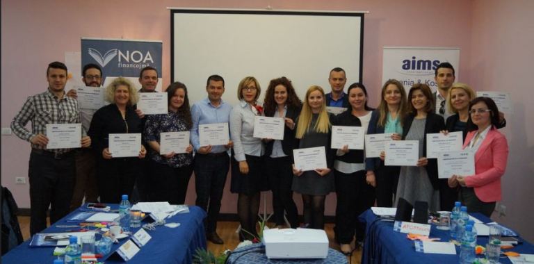 AIMS Albania Delivers "Train the Trainer" for NOA Sh.A Albania Door International cooperation